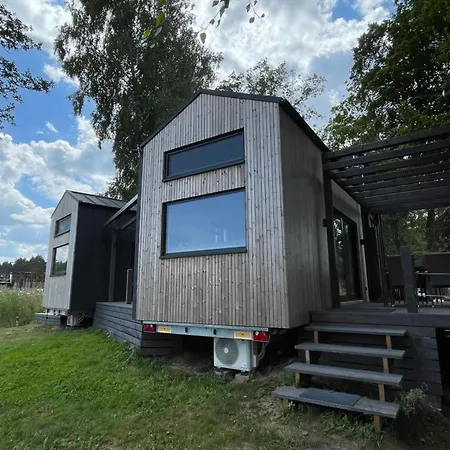 Villa Tiny House - Osada Wilkasy Lötzen Exterior foto